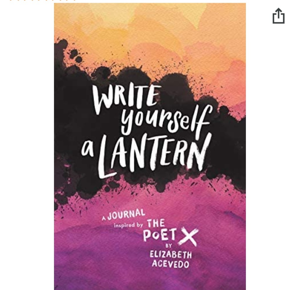 Write Yourself a Lantern: A Journal Inspired by The Poet X watercolor